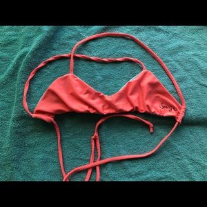 Soriya swim reversible bikini top